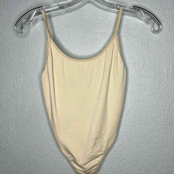 New! Zara Body Strap Suit Ivory Limitless Contour Collection Size XS - Picture 2 of 8